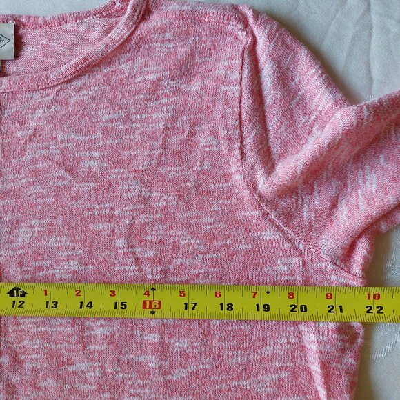 St Johns Bay Long Sleeve Tunic Top Women's XLarge Pink - Picture 5 of 9